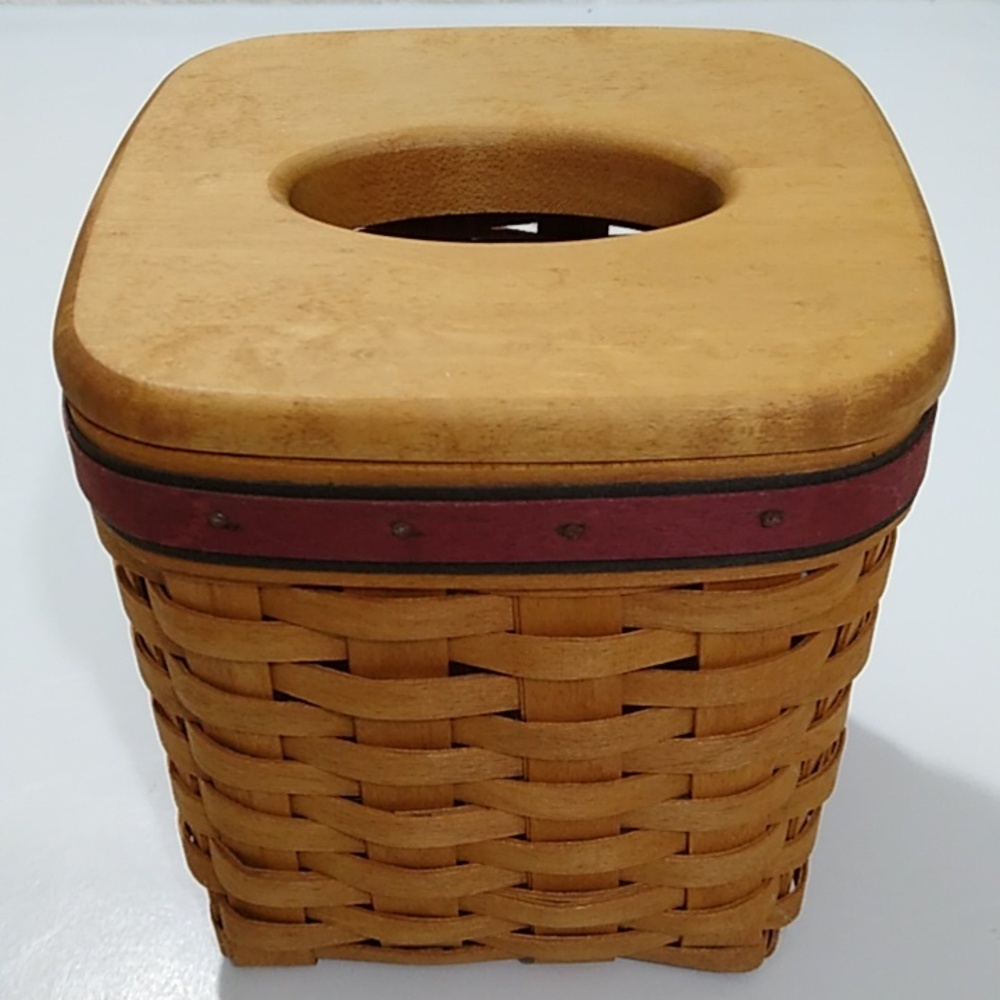 Longaberger Tissue Basket 1994 Father's Day